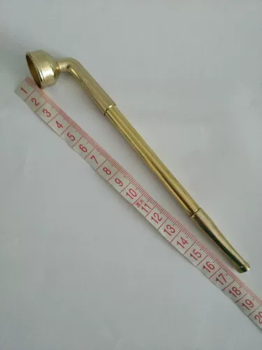 Медное покрытое медью имитация чистая медная телескопическая мешок для дыма старого в стиле сухой сигаретный полюсник имитация кастрюля Имитация чистого бронзового дыма сухой дым измельченный дым