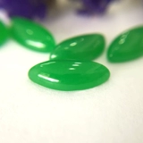 Зеленый драгоценный камень для кольца из нефрита, инкрустация камня, с драгоценным камнем, DIY