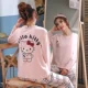 Đặc biệt hàng ngày đồ ngủ nữ mùa thu cotton dài tay quần nữ mùa xuân và mùa thu cotton mỏng đồ ngủ mùa thu dịch vụ nhà - Bộ Pajama