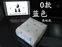 В форме цветка, синий