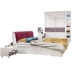 Bộ bàn ghế phòng ngủ kết hợp 1,5 m 1,8 m giường đôi cửa lùa tủ quần áo