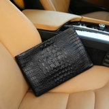 Маленькая сумка клатч, вместительная и большая сумка с петлей на руку, Гонконг, коллекция 2023, из натуральной кожи, крокодиловый принт