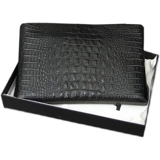 Маленькая сумка клатч, вместительная и большая сумка с петлей на руку, Гонконг, коллекция 2023, из натуральной кожи, крокодиловый принт