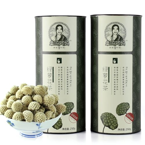 西藏劳模出品 卓玛阿妈 野生西藏绿萝花茶 500g 优惠券折后￥50包邮（￥65-15）