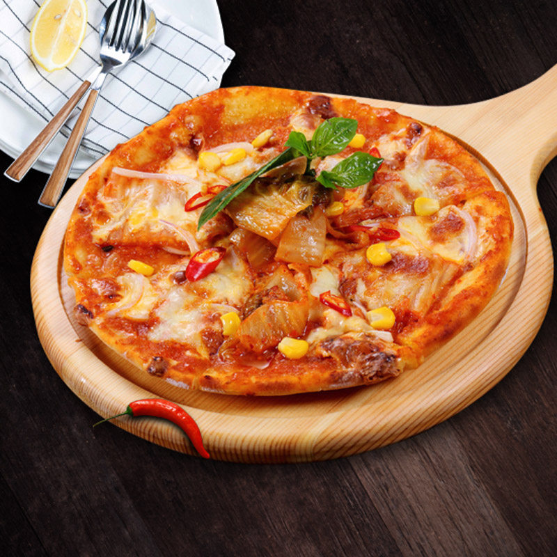 【5份装】大尺寸披萨饼胚披萨饼送刀叉