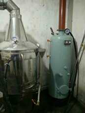 Система горячей воды 燃煤蒸汽锅炉小型家用供暖节能地暖商用新型豆腐灭菌养殖烧柴酿酒