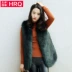 Fur vest nữ phần dài 2018 mới của Hàn Quốc phiên bản của giả con cáo lông ngựa áo khoác lông nhân tạo kích thước lớn chống mùa áo khoác vest nữ Áo vest