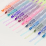 Минималистичная флуоресцентная двухцветная цифровая ручка для школьников, защита глаз