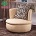 Beanbag ghế sofa da duy nhất căn hộ nhỏ sofa phòng khách giản dị xoay khách sạn ghế sofa văn phòng - Ghế sô pha