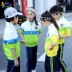 Đồng phục học sinh tiểu học phù hợp với mùa xuân và mùa thu học sinh trung học thể thao đồng phục quần mùa hè phong cách đại học trẻ em Hàn Quốc bộ đồ ba mảnh - Đồng phục trường học / tùy chỉnh thực hiện