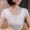 Áo lưới 2019 Hàn Quốc thời trang hè đa năng size lớn Áo sơ mi nữ dáng rộng đáy áo sơ mi trắng tay ngắn nữ - Áo phông