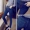 Jeans mùa thu 2017 phụ nữ mới của Hàn Quốc phiên bản của phong cách slim slimming strap quần của phụ nữ chân hoang dã quần thủy triều thời trang nữ 2020