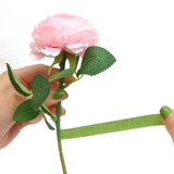 Зеленая запутанная цветочная лента цветочная ветвь