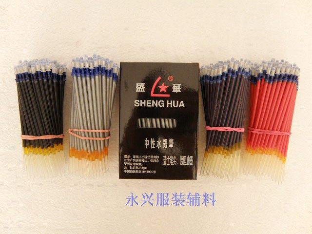 Письменные ручки Shenghua серебристого цвета, синие, черные, красные - ручки Facter