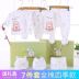 Hộp quà tặng sơ sinh cho bé Bộ quần áo cotton 0-3 tháng 6 mùa thu đông mùa hè Đồ sơ sinh cho bé đồ trẻ em Bộ quà tặng em bé