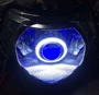 Sundiro Honda Wars SDH150-26 Đèn pha sửa đổi Xenon Light Angel Eye Devil Eye Lens hội - Đèn HID xe máy đèn pha bi cầu xe máy