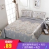 Thảm mùa hè ba mảnh 1,8m trải giường bằng vải lanh gấp đôi băng lụa gấp 1,5 m điều hòa ghế mềm - Thảm mùa hè Thảm mùa hè