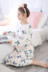 Flannel nightdress nữ dễ thương dài san hô nhung đồ ngủ phụ nữ mùa thu và mùa đông dày ấm công chúa dịch vụ nhà kích thước lớn váy ngủ Đêm đầm