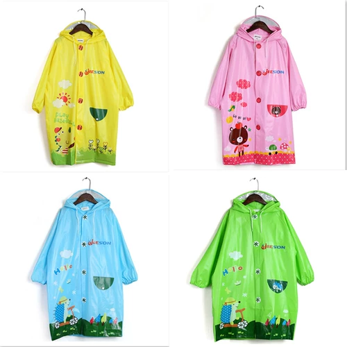 Детский дождевик для раннего возраста для мальчиков, светоотражающий школьный рюкзак для школьников