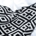phong cách Bắc Âu len bông dệt kim chăn ngủ trưa chăn bông giản dị chăn mền máy lạnh sofa chăn mền - Ném / Chăn mền lông cừu cho bé Ném / Chăn