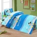 Miễn phí vận chuyển vườn ươm chứa lõi ba mảnh bé chăn bông phim hoạt hình cho trẻ em đang ngủ trưa giường Liu Jiantao bé - Bộ đồ giường trẻ em Bộ đồ giường trẻ em