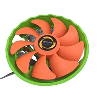 Jue 30 градусов Большой ветер Радиатор CPU подходит для 1150/1155/1151 Multi -Platform Pating Fan