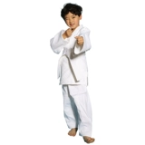 Хлопковая детская белая одежда для дзюдо подходит для мужчин и женщин, увеличенная толщина