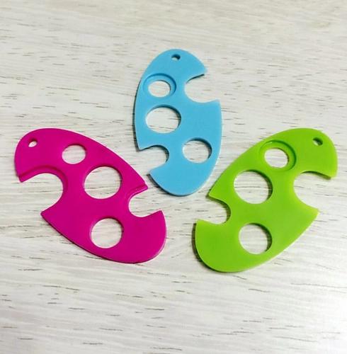 Пластиковая металлическая универсальная защитная защита пальцев для ногтей, масло, открывашка, брелок, делается под заказ, с печатью вашего логотипа