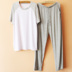 Đồ ngủ nam mùa hè mỏng phương thức giẻ rách ngắn tay T-Shirt quần phù hợp với lỏng thường nhà dịch vụ có thể được đeo Bộ Pajama