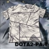 [SF2079] DOTA2t ngắn tay áo Phantom Assassin PA trò chơi tháp pháo xung quanh ti6 món quà thực sự
