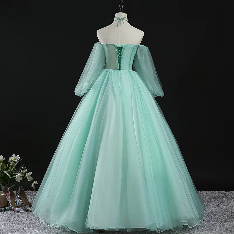 Вечернее платье, демисезонная юбка, длинный рукав, костюм, 2019