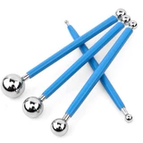 Глина, металлический прозрачный комплект из нержавеющей стали, 4 шт