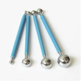 Глина, металлический прозрачный комплект из нержавеющей стали, 4 шт