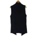 2017 mùa thu màu đen của nam giới thường mỏng đan vest màu rắn casual ngoài trời vest cardigan xu hướng Hàn Quốc phiên bản Dệt kim Vest