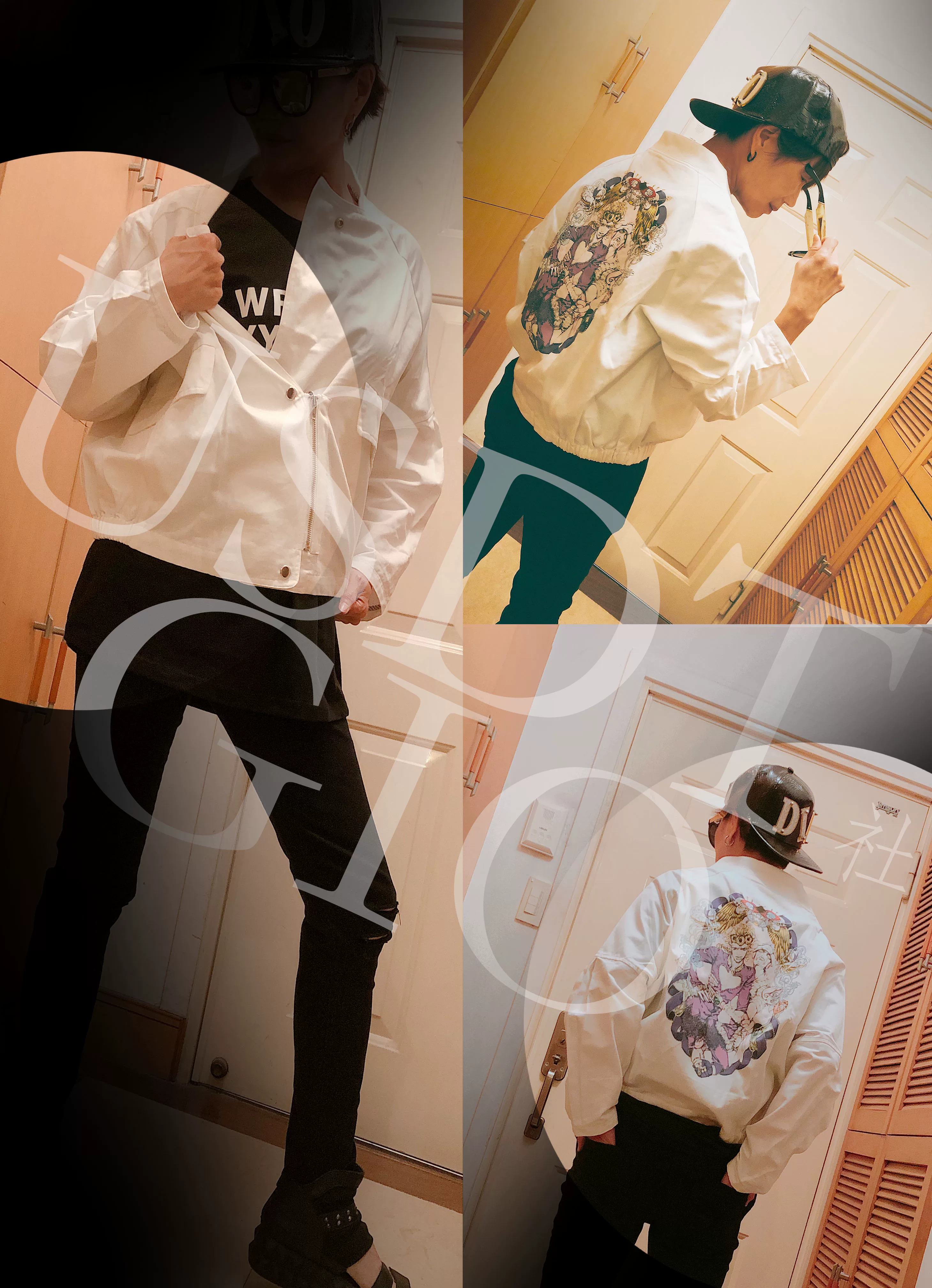 ▽ Джоджо удивительное приключение GIO Qiao Luno Golden Wind Golden Wind Experience Jacket Sweatshot T-т Shirt с коротким рукавом Пейзаж