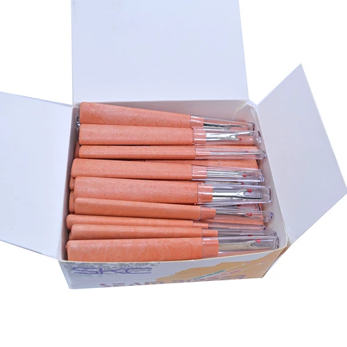 [仿木柄拆线器 拆线刀 割线器 挑线器叉 开扣眼拼布用 拆标刀工具]
