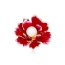 Hoa phong cách đỏ hoa mẫu đơn hoa trâm từ corsage nữ pin pin phù hợp với cổ áo pin cao cấp khăn choàng phụ kiện khóa - Trâm cài