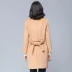 [99 nhân dân tệ giải phóng mặt bằng] Van Gogh giải phóng mặt bằng nho áo len nữ phần dài Hàn Quốc phiên bản của ve áo ve áo len áo khoác áo khoác da nữ cao cấp Áo Hàn Quốc
