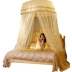 Dome trần muỗi net đôi 1,8 1,8 2 m giường ngủ phong cách Châu Âu trần vòng muỗi net 1.2 m giường