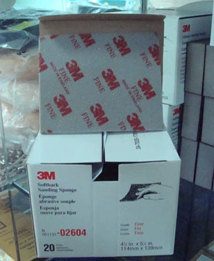 Подлинный 3M02604 Губчатая песчаная модель песка вкус красный 3 ммфиновый губчатый шабиль