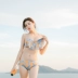 Cặp đôi đồ bơi bikini nữ che bụng đã mỏng Hàn Quốc mùa xuân nhỏ nước hoa quần bơi biển quần nam Vài đồ bơi