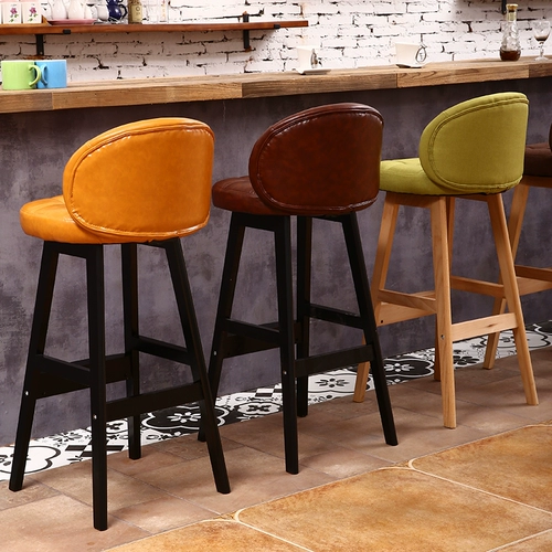 Royal Messenger Xuan Nordic Bar Stuge Modern Simple Mavishing Bar Creative Besm Besm Sware Stool High -Foot Stool