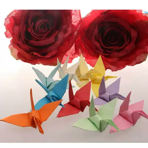 Spot Pure Origami Products 5201314 Тысяча бумажных кранов готовых сердца/гнев сердца и подарка на День святого Валентина