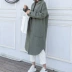 1 Áo khoác nữ cashmere hai mặt 2019 của Hàn Quốc Áo len Dongdaemun - Áo len lót đôi couple tx áo khoác nữ Áo len lót đôi