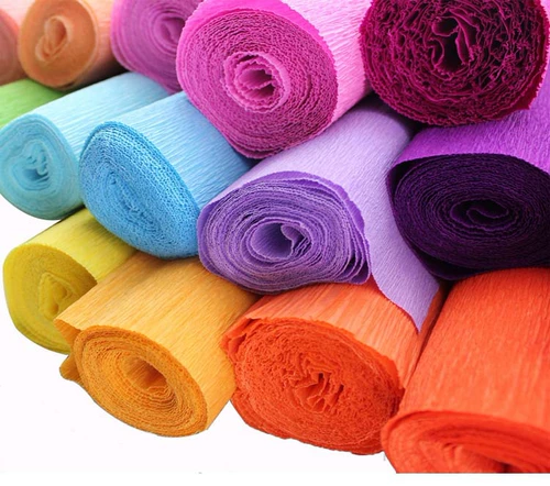 Скальпированная бумажная морщина бумага ручной материал из морщин