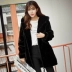 2018 mùa đông mới lông ấm áo khoác áo khoác nữ phần dài Hàn Quốc phiên bản của tự trồng thư rái cá chống lông Faux Fur