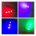 Xe máy đèn hậu nhấp nháy LED chống thấm nước siêu sáng led màu đỏ và màu xanh nhấp nháy đèn phanh xe điện chống tailing cảnh báo Đèn xe máy