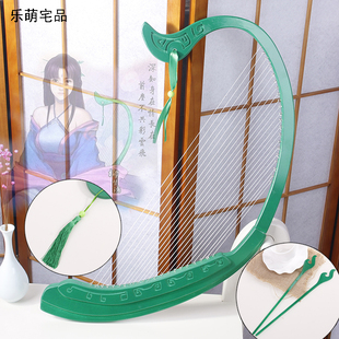 COS 妖精の剣/4 Liu Mengli Konghou Huanchen Jade Qin cos 小道具ヘアアクセサリーヘアピン