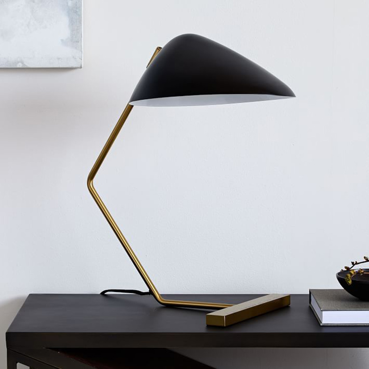 blue anglepoise lamp