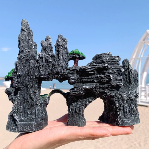 Рыба аквариума декоративные аквариумные черепахи Ландшафтный ландшафтный замок замок поддельный ландшафтный ландшафтный ландшафтный набор цилиндров